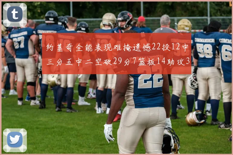 约基奇全能表现难掩遗憾22投12中三分五中二空砍29分7篮板14助攻3抢断